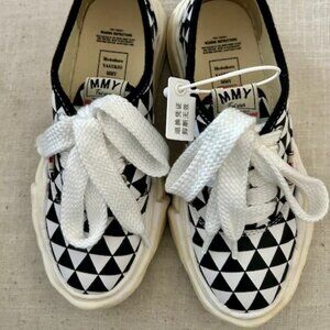 Maison Mihara Yasuhiro Canvas Chunky Sneaker checkerboard